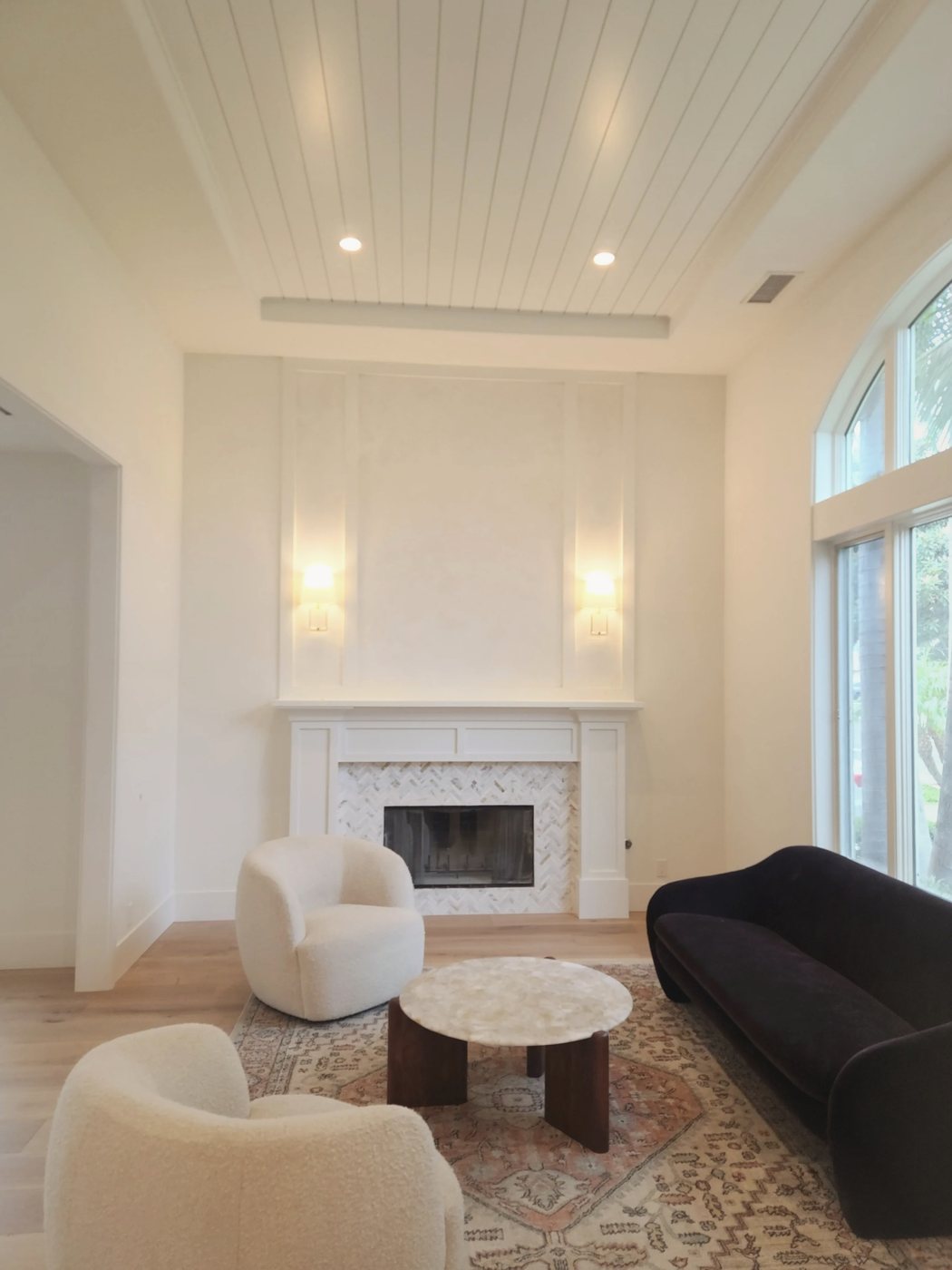 The living room
