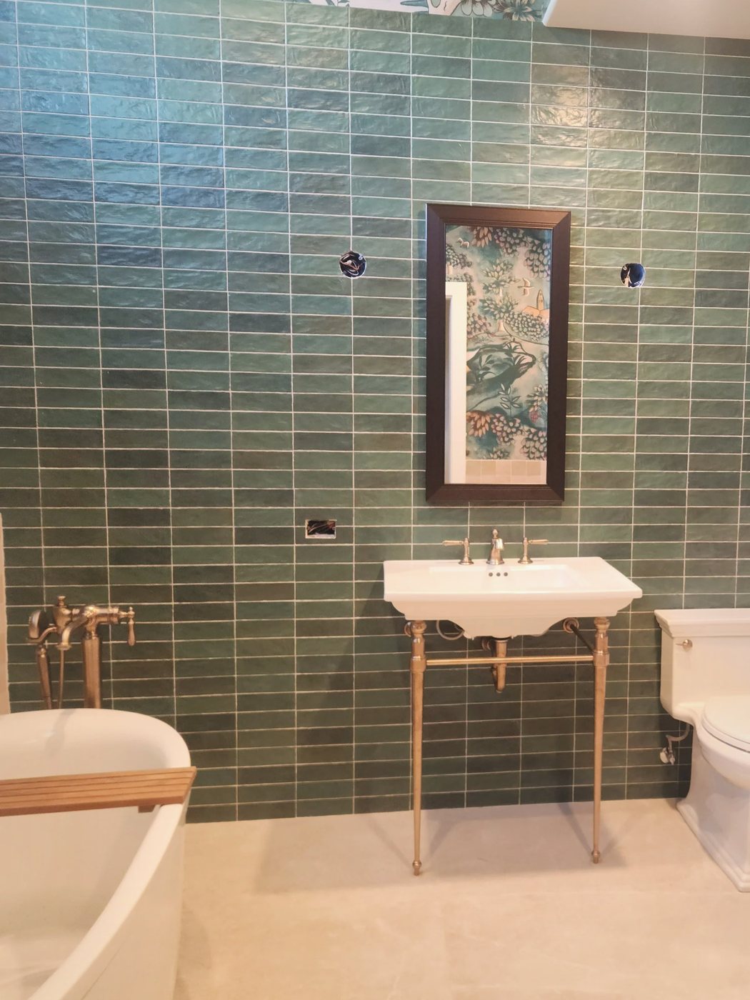 The bathroom