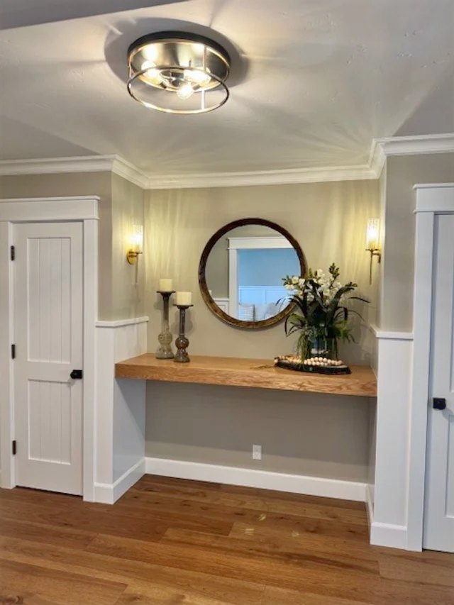 The entry