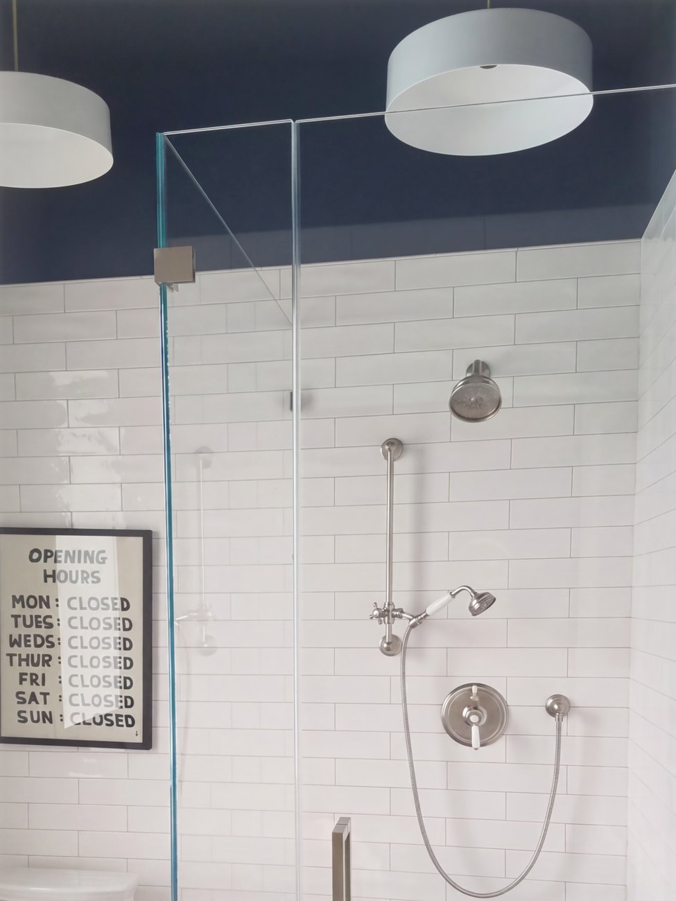 The bathroom